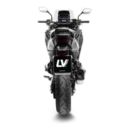 LEOVINCE LV-12R Stainless Steel Slip-On Muffler - LV-12 R, Slip-On Silencer - 15314