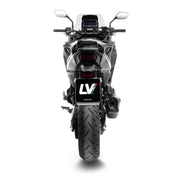 LEOVINCE LV-12R Black Edition Slip-On Muffler - LV-12 R, Slip-On Silencer - 15314B
