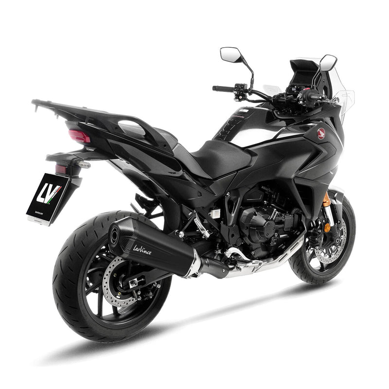 LEOVINCE LV-12R Black Edition Slip-On Muffler - LV-12 R, Slip-On Silencer - 15314B