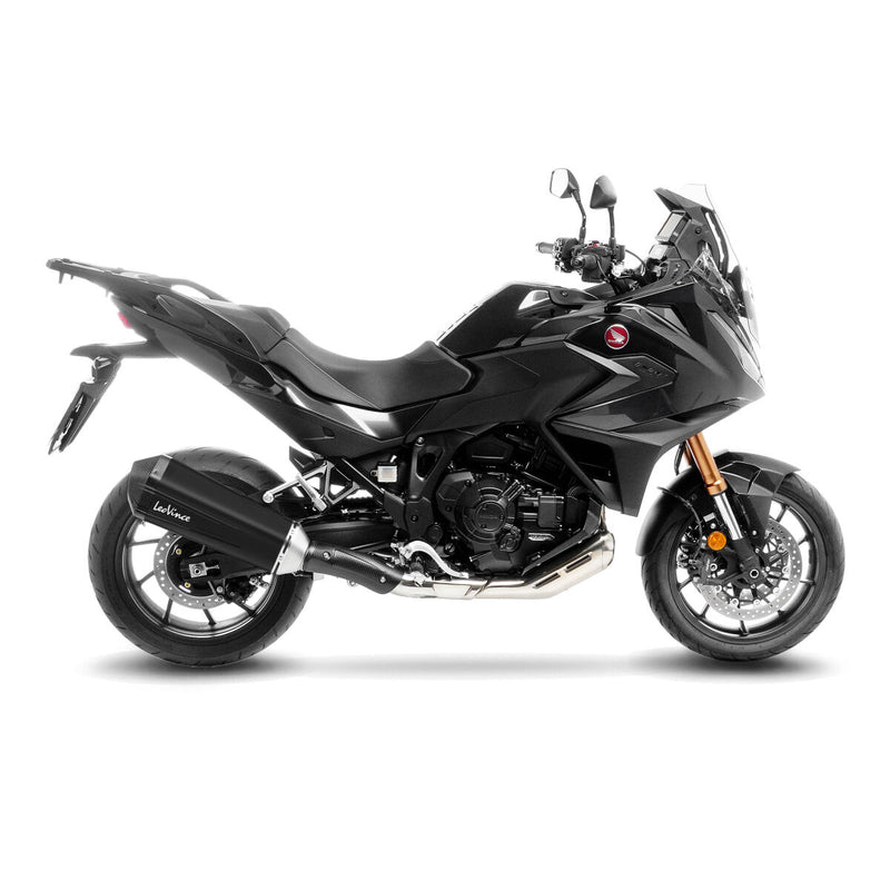 LEOVINCE LV-12R Black Edition Slip-On Muffler - LV-12 R, Slip-On Silencer - 15314B