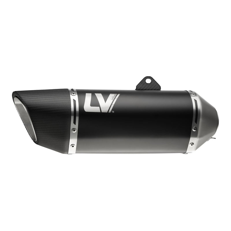 LEOVINCE LV-14R Black Edition Slip-On Muffler - LV-14 R - 15634B