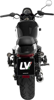 LEOVINCE Classic Racer Slip-On Muffler - 15012BU