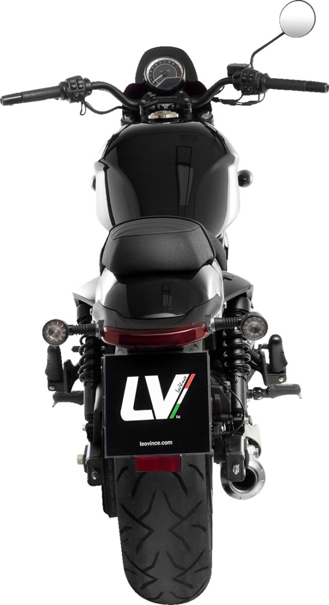 LEOVINCE Classic Racer Slip-On Muffler - 15012BU