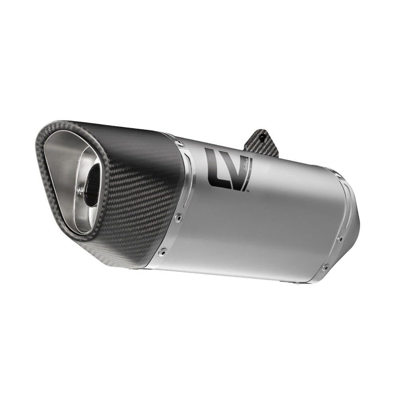 LEOVINCE LV-14R Stainless Steel Slip-On Muffler - LV-14 R - 15625