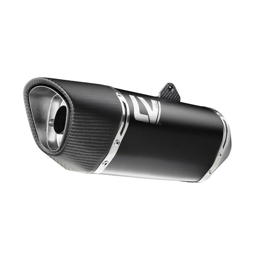 LEOVINCE LV-14R Black Edition Slip-On Muffler - LV-14 R - 15625B