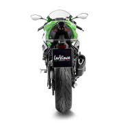 LEOVINCE LV-14R Black Edition Slip-On Muffler - LV-14 R - 15625B