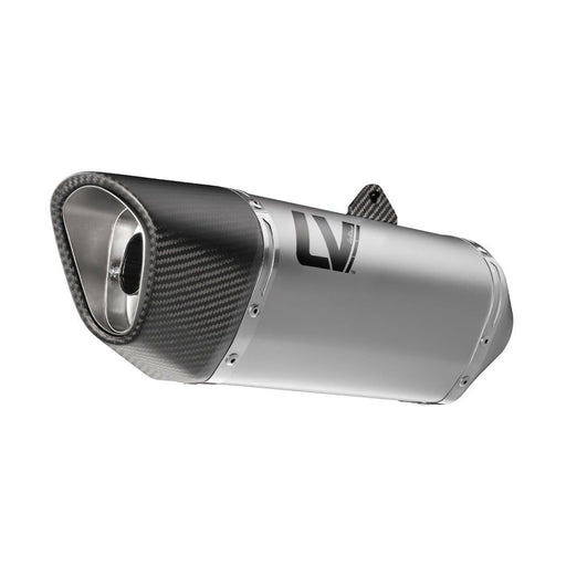 LEOVINCE LV-14R Stainless Steel Slip-On Muffler - LV-14 R - 15639