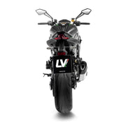 LEOVINCE LV-14R Stainless Steel Slip-On Muffler - LV-14 R - 15639