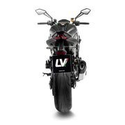LEOVINCE LV-14R Titanium Slip-On Muffler - LV-14 R - 15639T