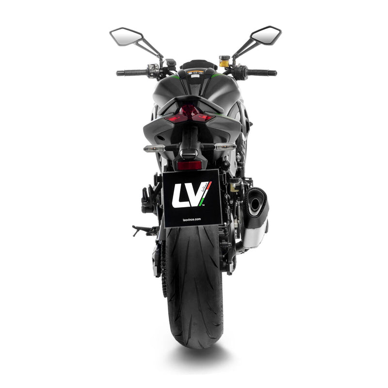 LEOVINCE LV-14R Titanium Slip-On Muffler - LV-14 R - 15639T