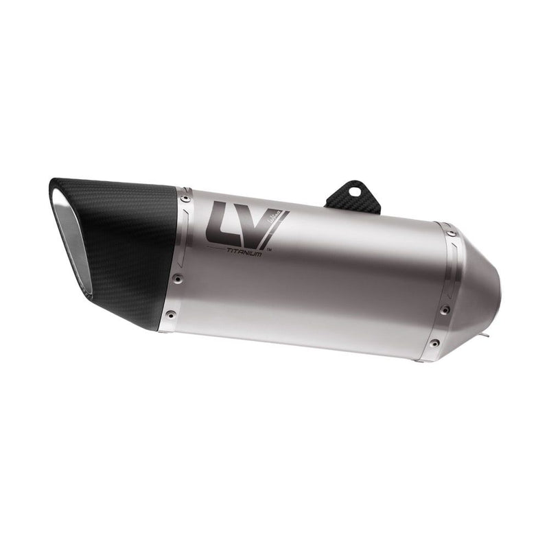 LEOVINCE LV-14R Titanium Slip-On Muffler - LV-14 R - 15639T