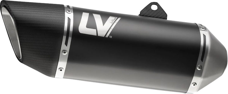 LEOVINCE LV-14 R Slip-On Muffler - 15642BU