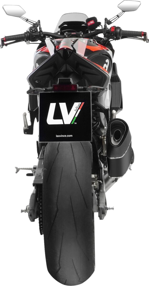 LEOVINCE LV-14 R Slip-On Muffler - 15642BU