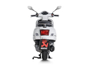 Akrapovic Slip-On Line Muffler SCOOTER - S-VE3SO12-HWSSBL/1