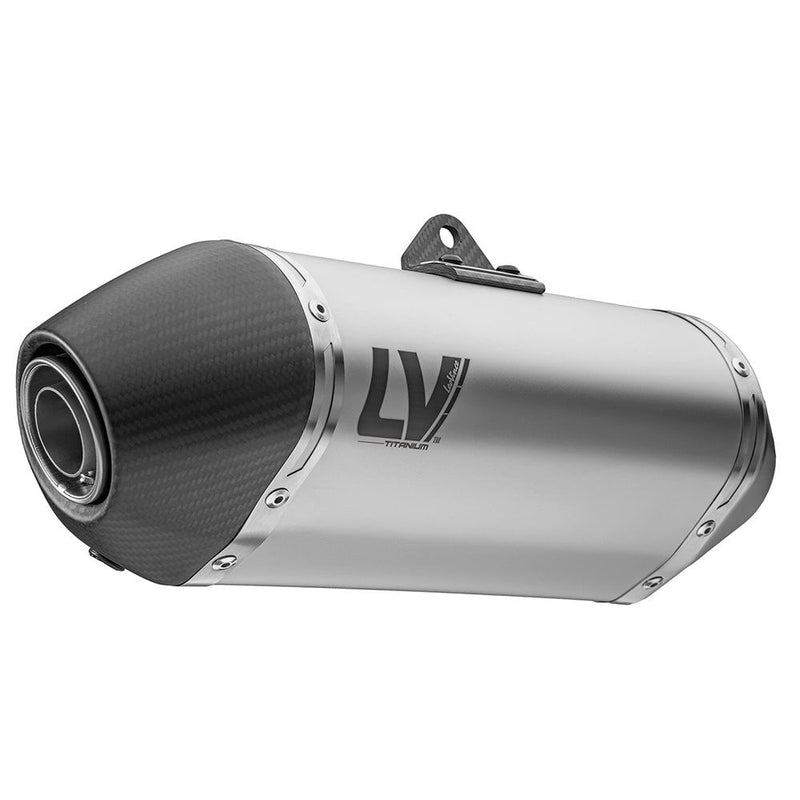 LEOVINCE LV-14 Titanium Slip-On Muffler - 15643T