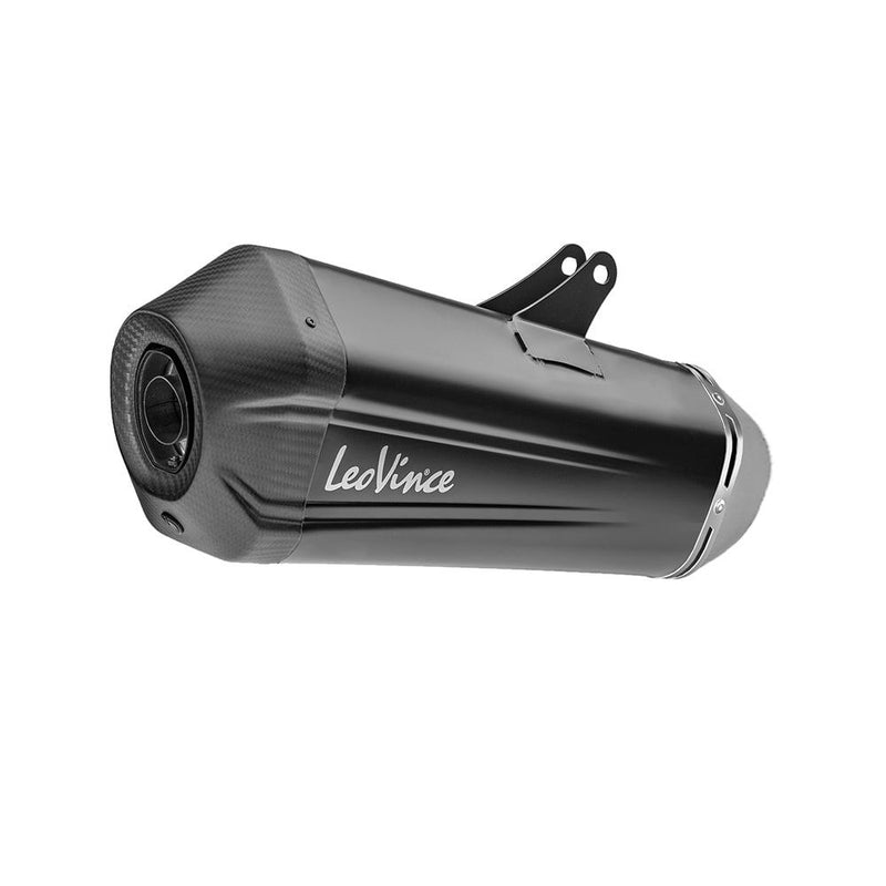 LEOVINCE LV-12R Black Edition Slip-On Muffler - LV-12 R, Slip-On Silencer - 15310B