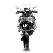LEOVINCE LV-12R Black Edition Slip-On Muffler - LV-12 R, Slip-On Silencer - 15310B