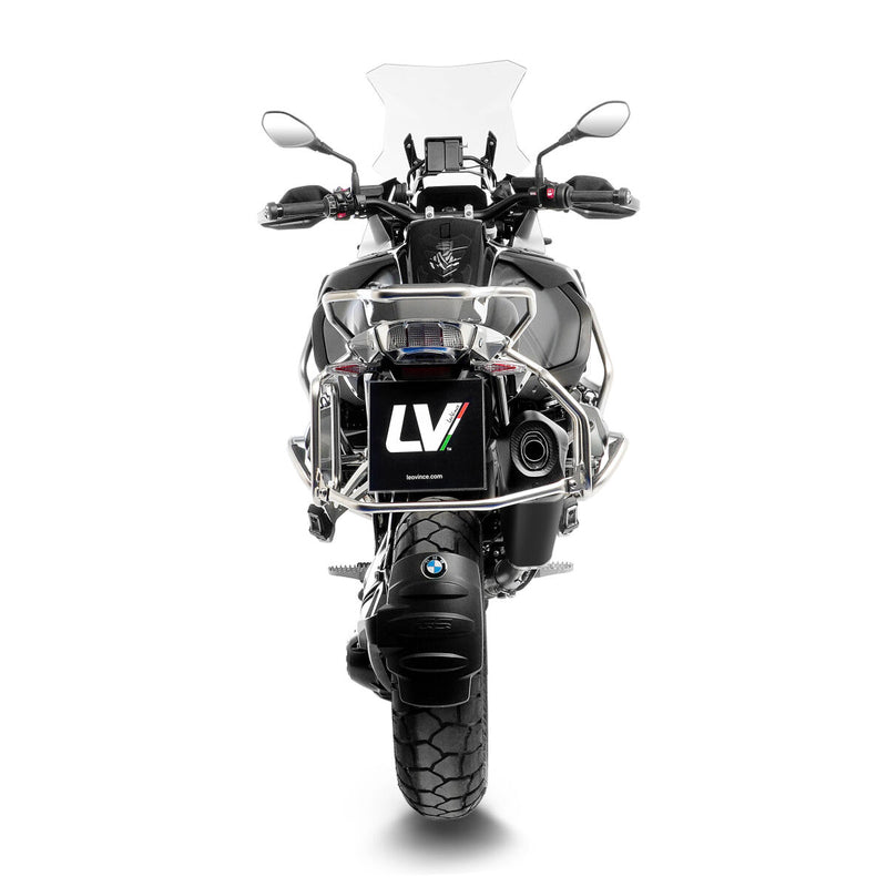 LEOVINCE LV-12R Black Edition Slip-On Muffler - LV-12 R, Slip-On Silencer - 15310B