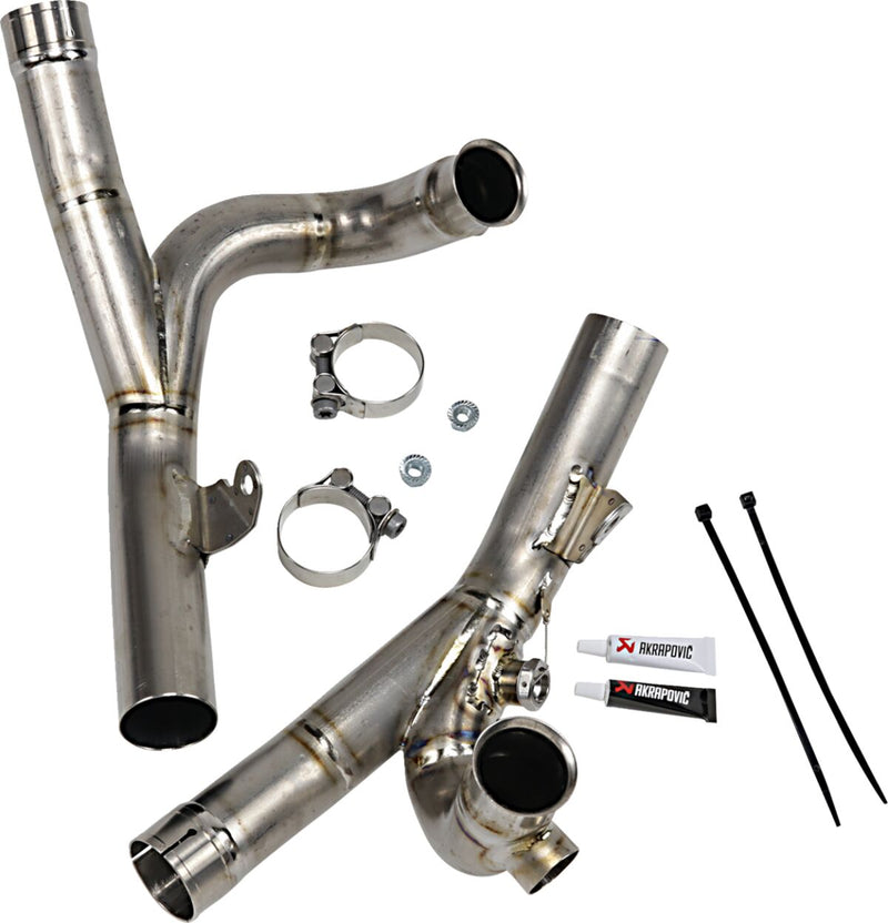 Akrapovic 4-into-2-into-2 Titanium Collector