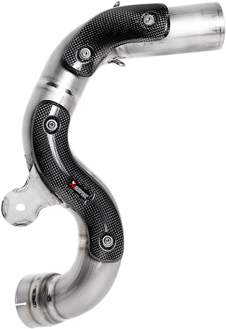 Akrapovic Mid, Link & Y Pipe - Silver - Mid Pipe - L-B12SO6T