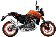 LEOVINCE Cat Eliminator Link Pipe - Husqvarna/KTM - Silver - Cat Eliminator,  Exhaust