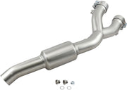 LEOVINCE Cat Eliminator Link Pipe - Yamaha - Silver - Cat Eliminator,  Exhaust - 8082