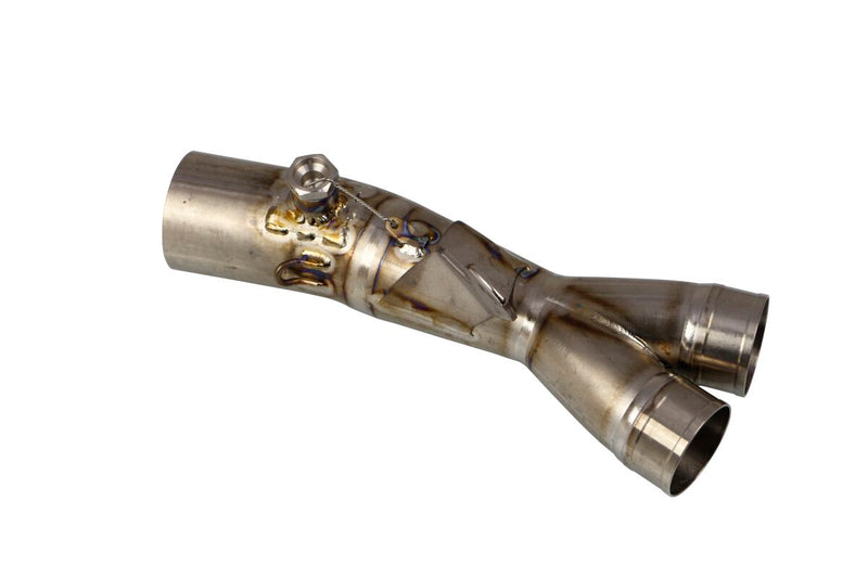 Akrapovic Mid, Link & Y Pipe - Silver - Mid Pipe,  Y-Pipe - L-Y6E9