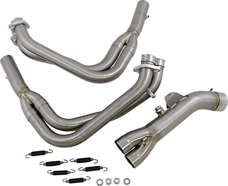 Akrapovic Headpipes and Collectors - Akrapovic Replacement - Stainless Steel - Collector,  Head Pipe,  Mid-Pipe