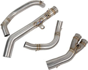 LEOVINCE Head Pipe - Honda - Silver, Exhaust - 80049
