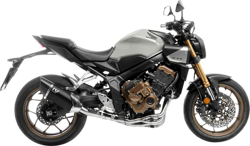 LEOVINCE LV-14 R Exhaust System - LV-14 R Black Edition