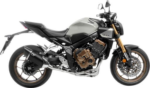 LEOVINCE LV-14 R Exhaust System - LV-14 R Black Edition
