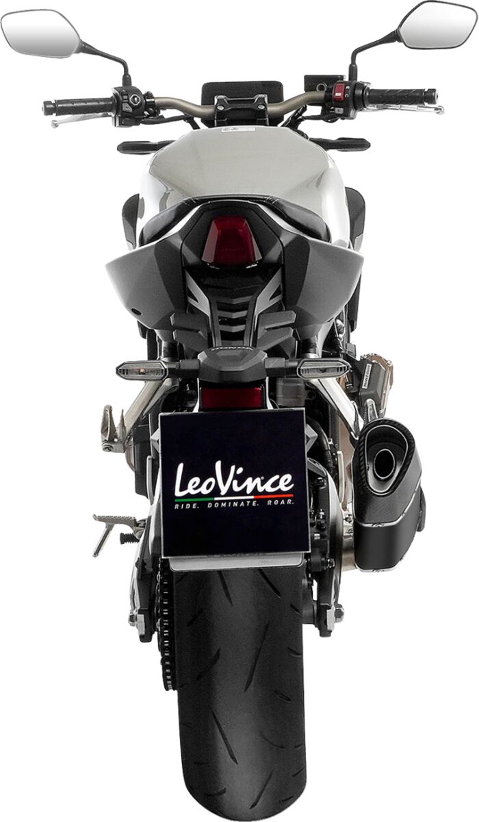 LEOVINCE LV-14 R Exhaust System - LV-14 R Black Edition