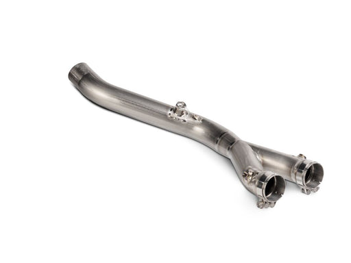 Akrapovic Mid, Link & Y Pipe - Silver - Collector,  Mid Pipe,  Y-Pipe - L-Y10SO19/2