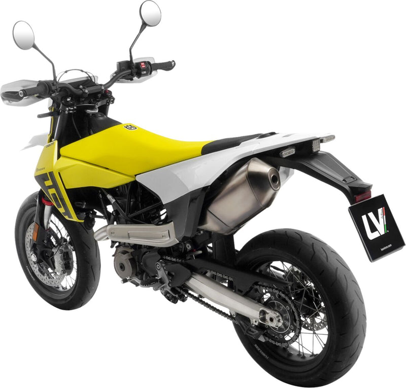 LEOVINCE Head Pipe - KTM/Husqvarna - Silver, Exhaust