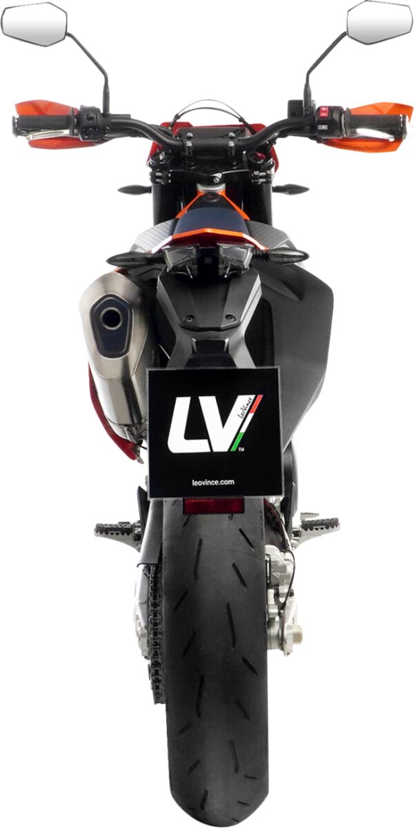 LEOVINCE Head Pipe - KTM/Husqvarna - Silver, Exhaust