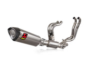 Akrapovic Mid, Link & Y Pipe - Silver - Collector,  Link Pipe - L-A10E13/TD