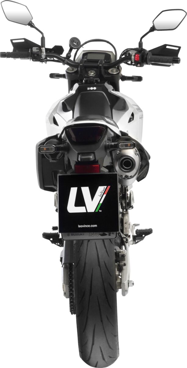 LEOVINCE Head Pipe - Suzuki - Silver, Exhaust