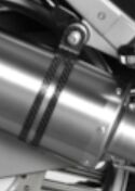 Akrapovic Muffler Clamp - T2 - Black