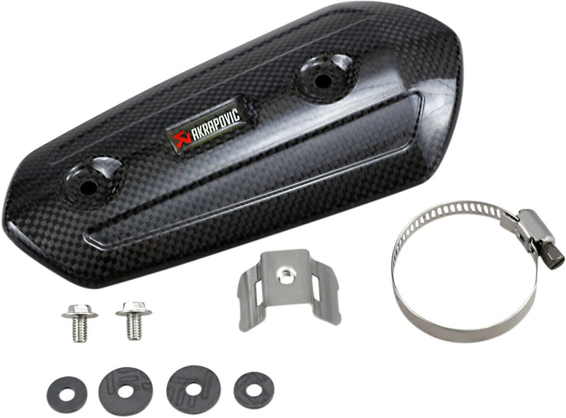 Akrapovic Heat Shield - Akrapovic Replacement Part - Black - P-HSY17R1L/A1