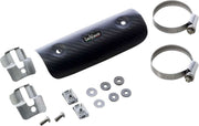 LEOVINCE Universal Clamp-On Heat Shield - Black