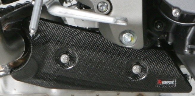 Akrapovic Heat Shield - Akrapovic Replacement Part - Black - P-HSH10R3