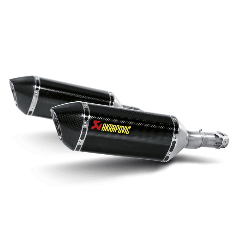 Akrapovic Replacement Muffler - Slip-On Line - M-HZ04202C/1