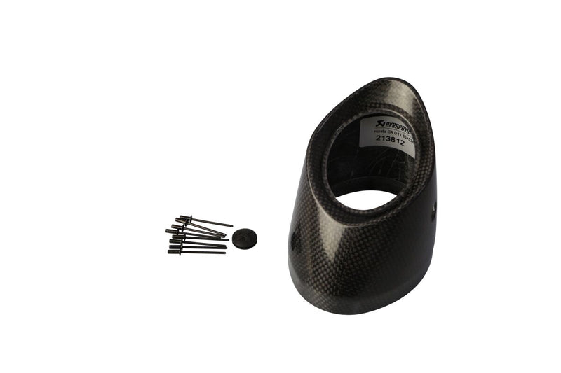 Akrapovic End Cap - Black - Muffler End Cap - V-EC280