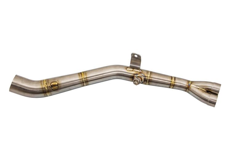 Akrapovic Mid, Link & Y Pipe - Silver - Mid Pipe,  Y-Pipe - L-Y3R1