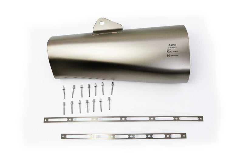 Akrapovic Muffler Sleeve Kit - Akrapovic Replacement Part - Silver - P-RKS519ZEM390