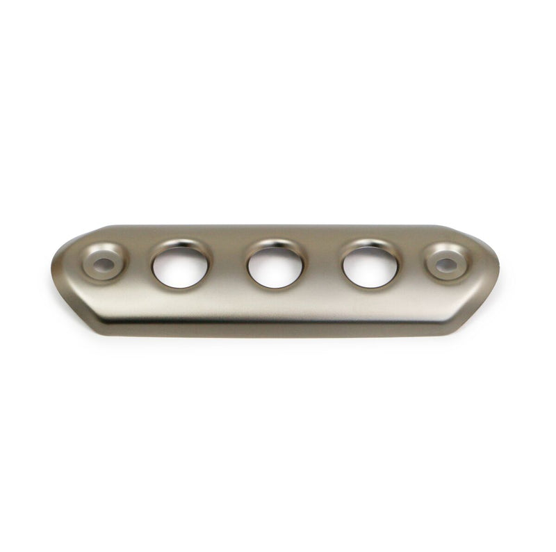 Akrapovic Heat Shield - Akrapovic Replacement Part - Silver - P-HSY7R4