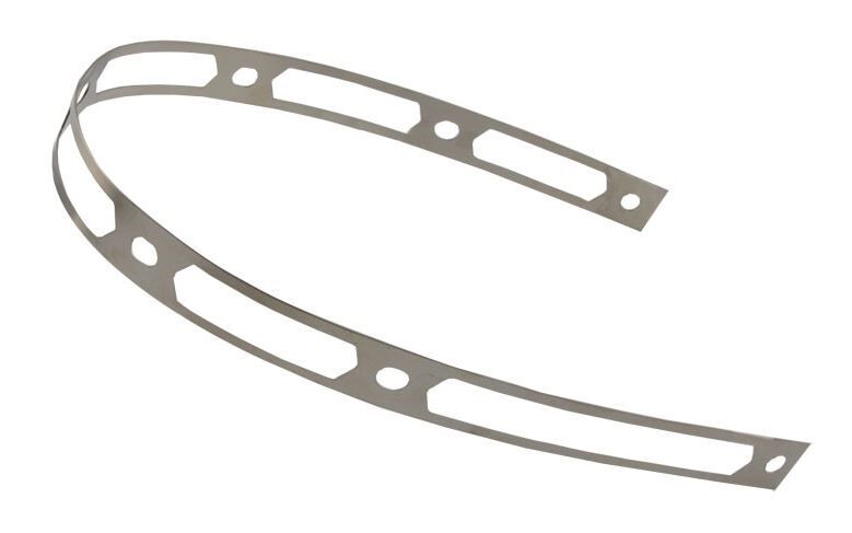Akrapovic Tape Titanium for Muffler Sleeve - Akrapovic Replacement Part - Silver - Exhaust Sealing Tape - P-TT28/1