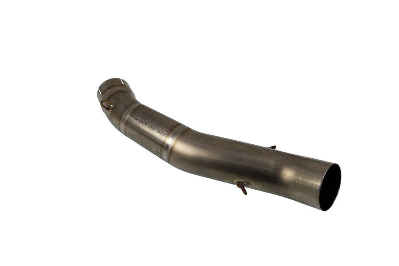 Akrapovic Mid, Link & Y Pipe - Silver - Mid Pipe - L-A10SO10