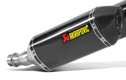 Akrapovic Replacement Muffler - Slip-On Line - M-HZ06402CL/1