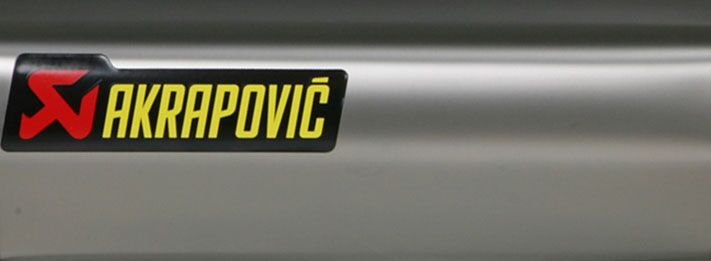 Akrapovic Muffler Sleeve Kit - Akrapovic Replacement Part - Silver - P-RKS461ZAA400